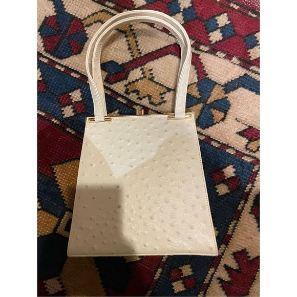 Vintage Square white women’s bag - Picture 5 of 5